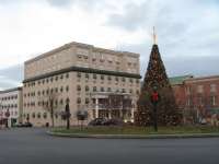 Holiday Decorations in Downtown Gettysburg