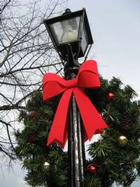 Holiday Decorations in Downtown Gettysburg