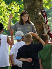 Join the Army program at the Gettysburg Battlefield