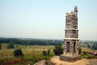 The 91st Pennsylvania Infantry Monument at Little Round Top