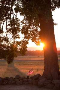 Pickett's Charge from Cemetery Ridge