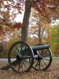 Cannon on West Confederate Avenue